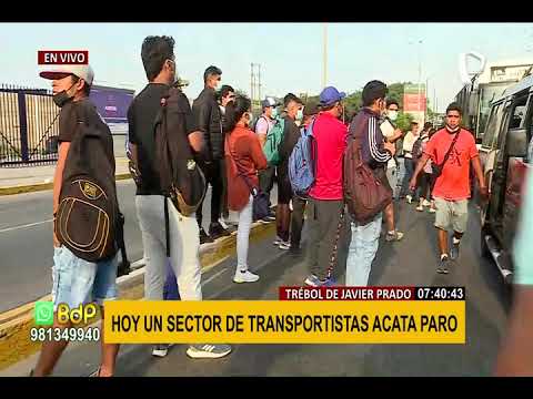 Lima: Se registra paralización parcial de transporte en diferentes zonas (3/3)