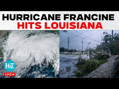 Hurricane Francine LIVE | Makes Landfall In Louisiana As A Category 2 Storm; Disrupts Energy Hubs