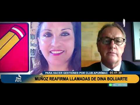 Jorge Muñoz responde al abogado Dina Boluarte