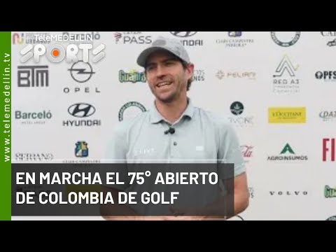 En marcha el 75° abierto de Colombia de golf - Telemedellín