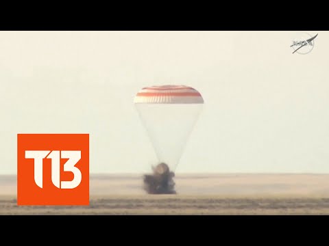 Rusia trae a Tierra a dos cosmonautas rusos y un estadounidense