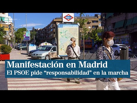 Lastra pide responsabilidad en la manifestación del domingo en Madrid
