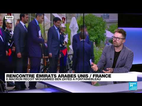 Macron reçoit le prince héritier d'Abou Dhabi, partenaire clé dans le Golfe • FRANCE 24