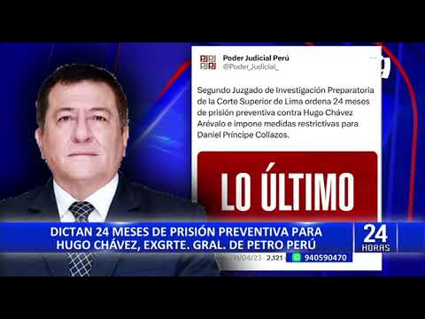 Hugo Chávez Arévalo: PJ dicta prisión preventiva contra el exgerente de Petroperú