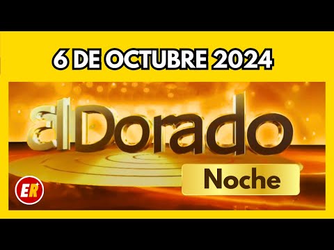 Resultado del DORADO NOCHE del DOMINGO 6 de OCTUBRE de 2024 (ÚLTIMO SORTEO DE HOY)