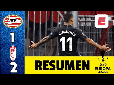 PSV 1-2 Granada GOLAZO INFERNAL de Darwin Machís. Jugaron Herrera y Luis Suárez | Europa League