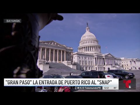 Gran paso que Senado federal incluya a Puerto Rico en el SNAP
