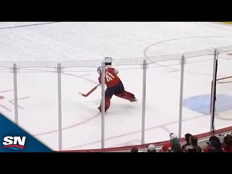 Anthony Stolarz Sets Up Anton Lundell With UNBELIEVABLE Pass