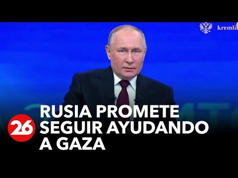 Guerra en Medio Oriente: Rusia promete seguir entregando ayuda a Gaza