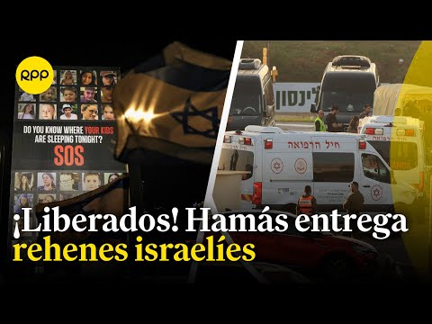 Hamás libera 13 rehenes israelíes