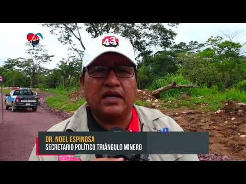 Militancia sandinista del Siuna caminó por el 43/19 - Nicaragua