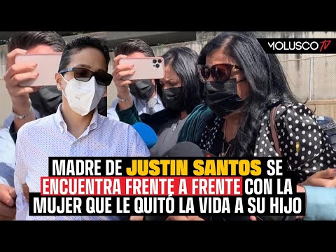 Imágenes Fuertes: Se ven de frente Mamá de Justin Santos y mujer que le arrebató la vida