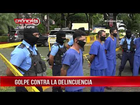 Desarticulan a la agrupación “Chimino” y capturan a más de 70 criminales - Nicaragua