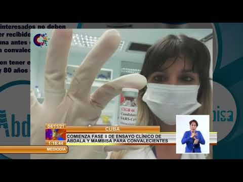 Cuba inicia Ensayo Clínico de vacuna para convalecientes de la Covid-19