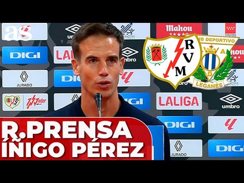 IÑIGO PÉREZ, DT rueda de prensa RAYO VALLECANO - LEGANÉS: James Rodríguez