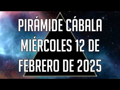 ? Pirámide Cábala para el Miércoles 12 de Febrero de 2025 - Lotería de Panamá