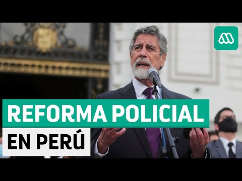 Perú |  Francisco Sagasti reforma la Policía tras represión a manifestantes - AFP
