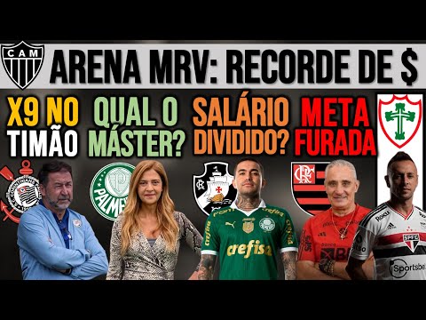 TIMÃO CAÇA X9! VERDÃO: BYD OU EMIRATES? DUDU NO VASCO? FLA NO PREJUÍZO! RAFINHA PARA? GALO, LUSA E+