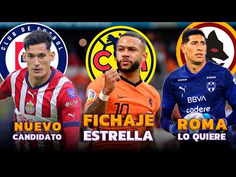 ¿MEMPHIS DEPAY AL AMÉRICA? | CRUZ AZUL VA POR CHIQUETE OROZCO | TOLUCA POR OTRO REFUERZO B0MBA