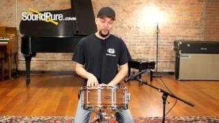 Craviotto 6.5x14 Walnut Inlay Custom Snare Drum - Quick n' Dirty