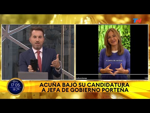 ELECCIONES CABA I Soledad Acuña bajó su candidatura: Jorge Macri y Quirós siguen en carrera