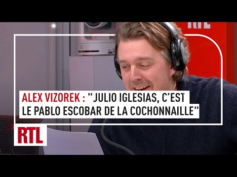 Alex Vizorek : Julio Iglesias, c’est le Pablo Escobar de la cochonnaille