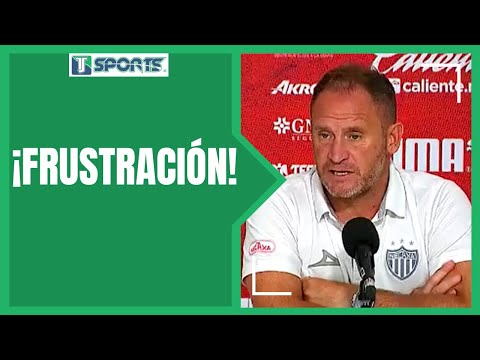 La AMARGURA de Andrés Lillini por la DERROTA del Necaxa contra Chivas