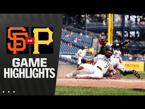 Giants vs. Pirates Game Highlights (8/6/25) | MLB Highlights
