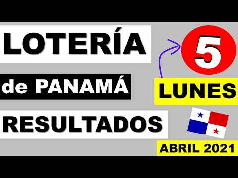 Resultados Sorteo Loteria Lunes 5 de Abril 2021 Loteria Nacional de Panama Dominical Que Jugo