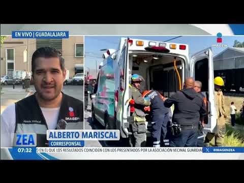 Tren de carga impacta a una camioneta en Guadalajara | Noticias con Francisco Zea