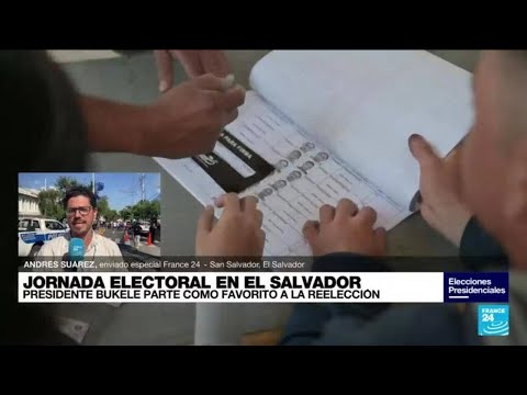 Informe desde San Salvador: principales candidatos ya realizaron su voto • FRANCE 24 Español