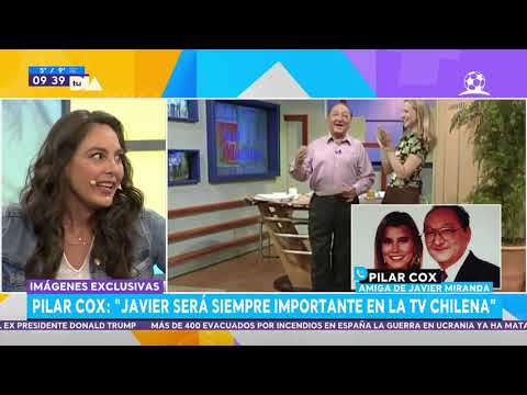 Pilar Cox recuerda con cariño a su amigo Javier Miranda. Tu Día, 2022