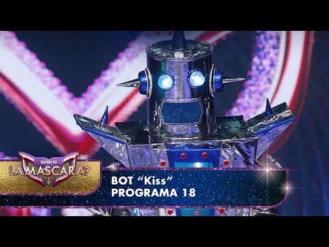 Bot cantó Kiss en su segundo duelo - Quién es la Máscara? - 2022