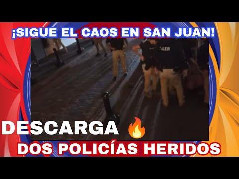 Descarga y videos sin censura de la manifestación hoy en San Juan (LUMA ENERGY)
