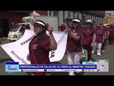 Trujillo: profesionales de salud no le creen al ministro Vásquez