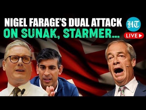 LIVE | Nigel Farage Slams Sunak & Starmer Ahead Of Polls, Says 'Millions' May Flock To Reform UK