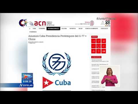Cuba: Asumirá mañana Presidencia Protémpore del G77 + China
