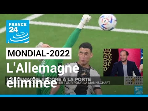 Mondial-2022 : 2ème élimination de suite au 1er tour pour l'Allemagne • FRANCE 24