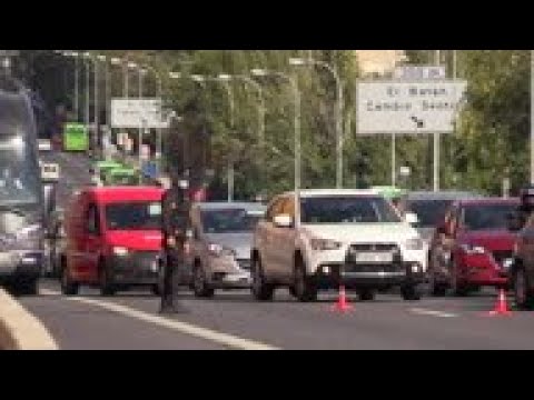 Police enforce Madrid virus state of emergency