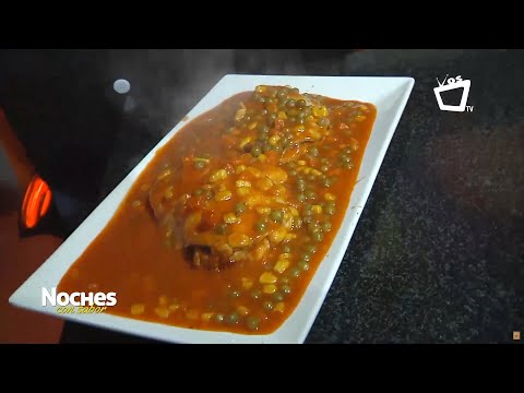 Pollo con berenjena en salsa Special || NOCHES CON SABOR