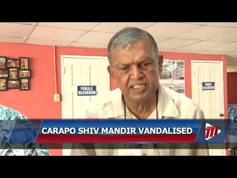 Carapo Shiv Mandir Vandalised