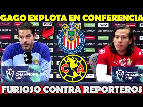 ¡Fernando Gago FURI0S0 en Conferencia EXPL0TA Contra Reporteros! | ¿Pondrá su RENUNCIA a Chivas?