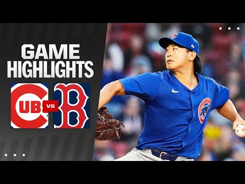 Cubs vs. Red Sox Game Highlights (4/26/24) |  MLB Highlights