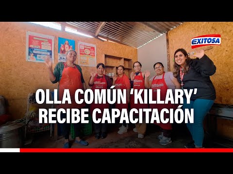 Lurín: Olla común 'Killary' recibe capacitación en higiene y nutrición gracias a Alicorp y Exitosa