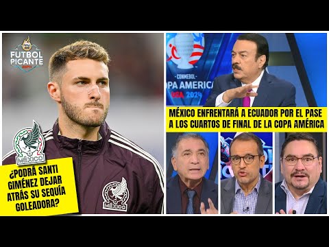 DESOLADOR Santiago Giménez está en crisis y Jaime Lozano se niega a reconocerlo | Futbol Picante