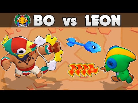 Warrior BO vs LEON | 1vs1 | Brawl Stars