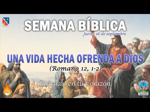 Caminando con la Palabra de Dios. Jueves 26 de septiembre.