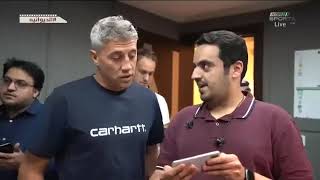 النجم الأرجنتيني كريسبو يبدي إعجابه بلاعب الاتحاد فهد المولد