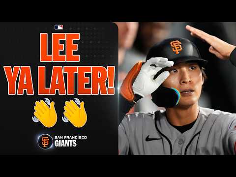 이정후가 샌프란시스코 자이언츠 소속으로 시즌 10호 홈런을 터뜨렸습니다! | MLB 하이라이트