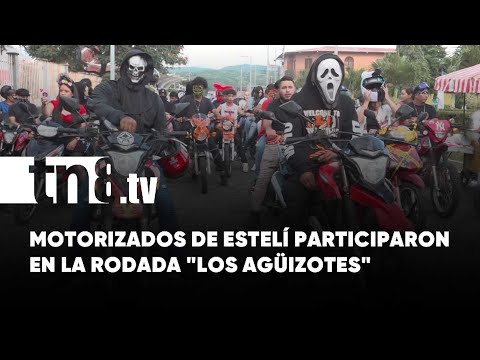 Más de mil motorizados de Estelí participaron en la rodada «Los Agüizotes»
